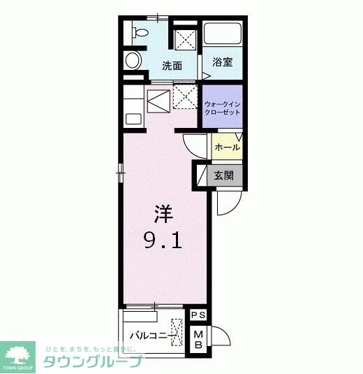 ベル パフィオの物件間取画像