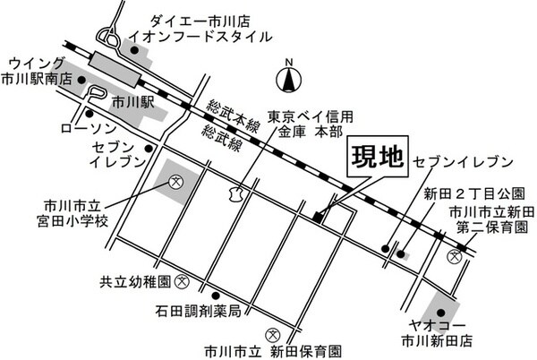 パルトネール市川の物件内観写真