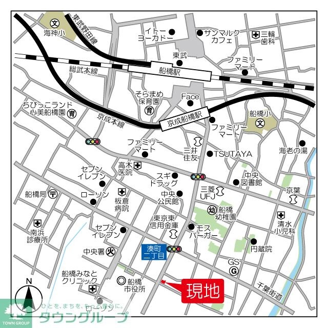 BPRレジデンス船橋の物件外観写真