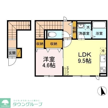 リーセント・メゾンSの物件間取画像