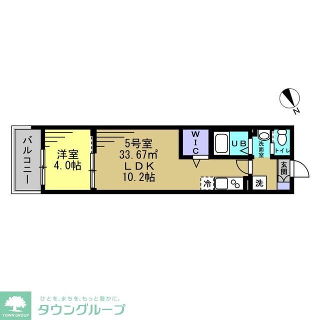 リラフォート津田沼の物件間取画像