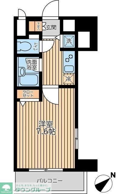 エマーレ行徳の物件間取画像