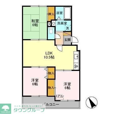 ヴェラクレスト 壱番館の物件間取画像