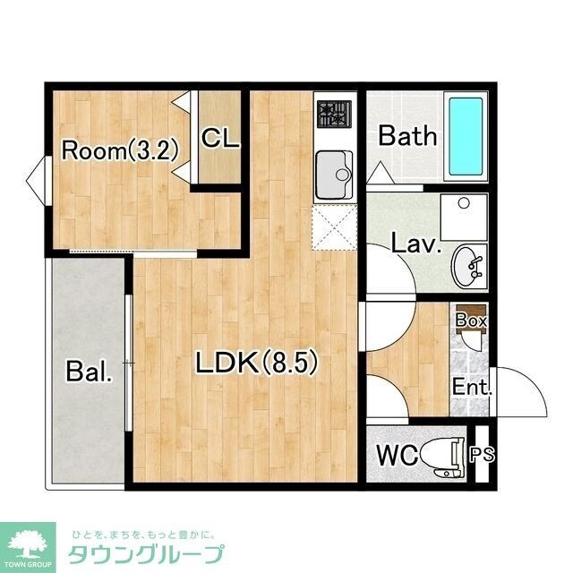 ジーメゾン八千代エストの物件間取画像