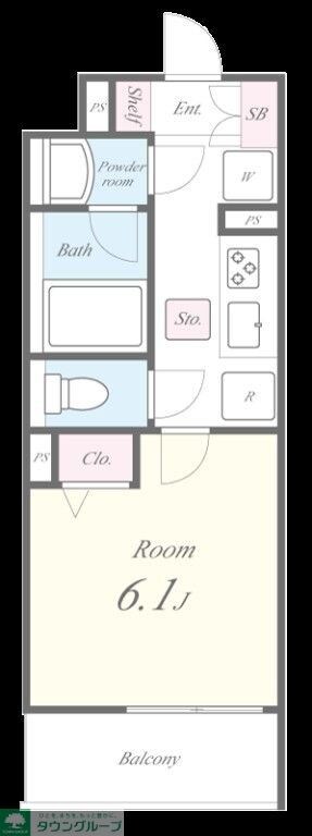 buche津田沼(ビュッシュツダヌマ)の物件間取画像