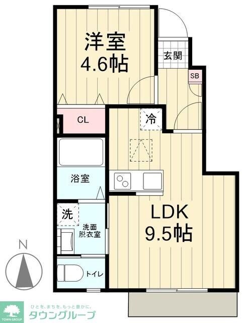 アヴァンスの物件間取画像