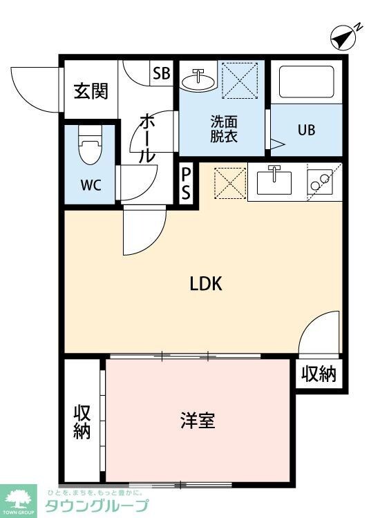 Peaks Funabashiの物件間取画像