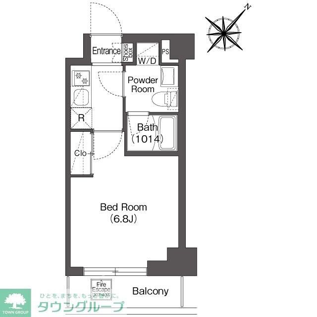 BPRレジデンス南行徳の物件間取画像