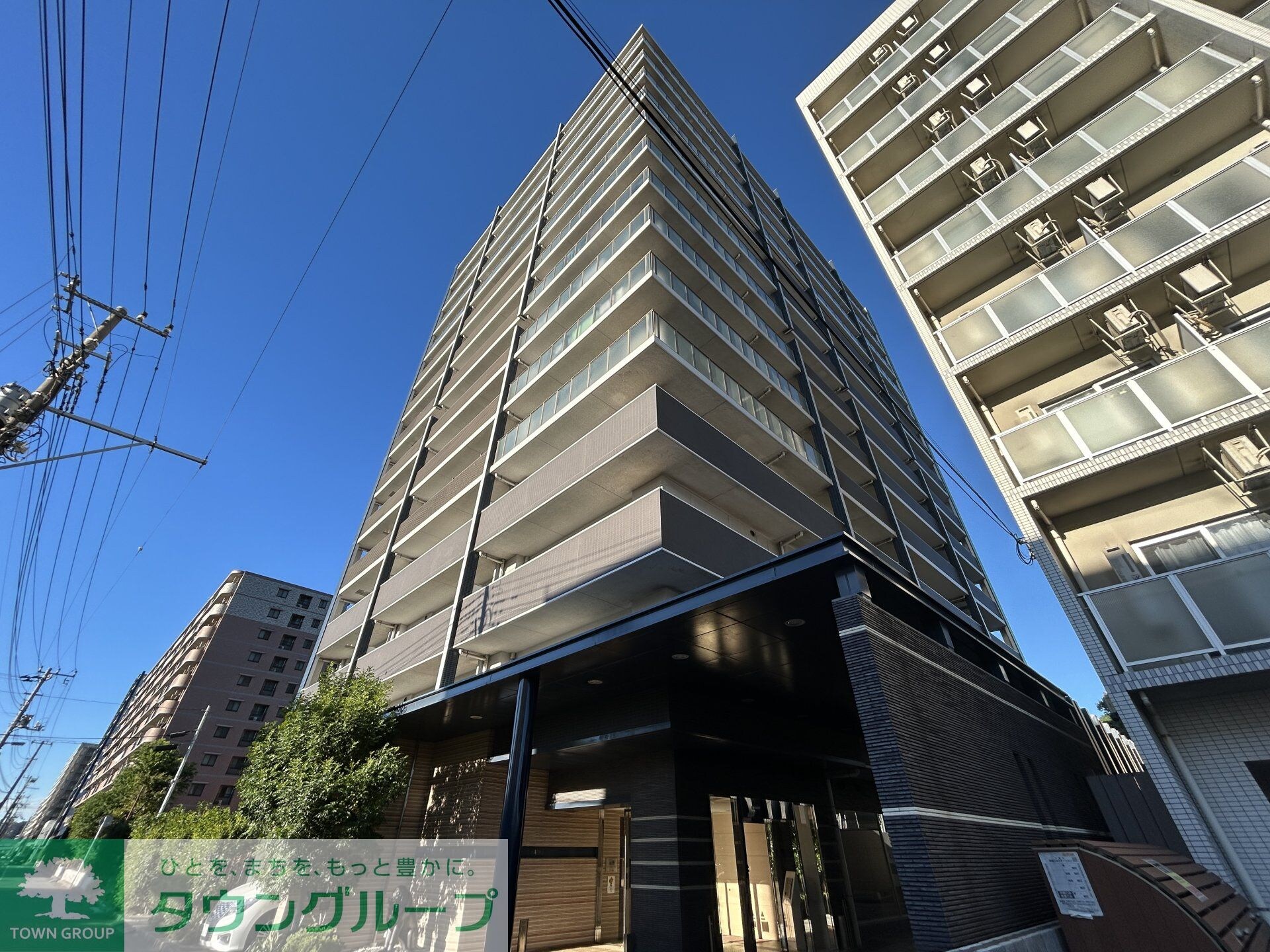 ライオンズ稲毛マスターマークスの物件外観写真