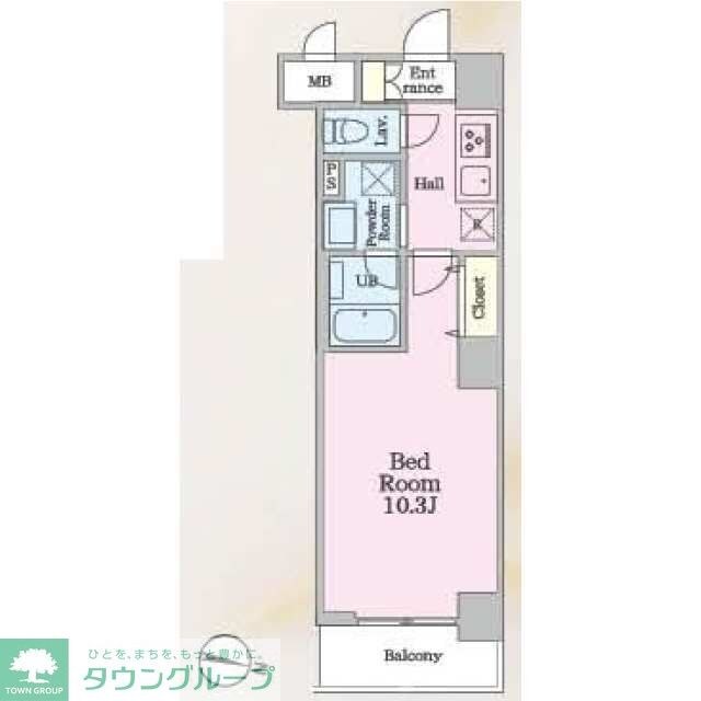 アロー東海神 37番館の物件間取画像