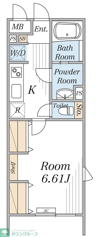 リブリ・検見川浜の物件間取画像