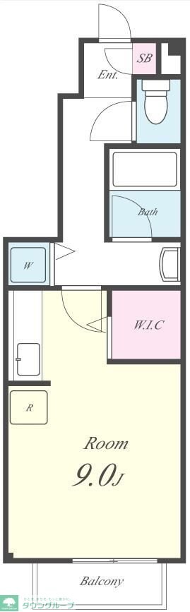 コンフォースの物件間取画像