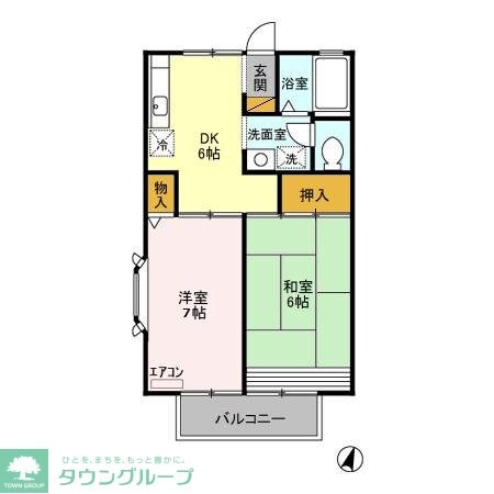 セディアメージュ浦安の物件間取画像