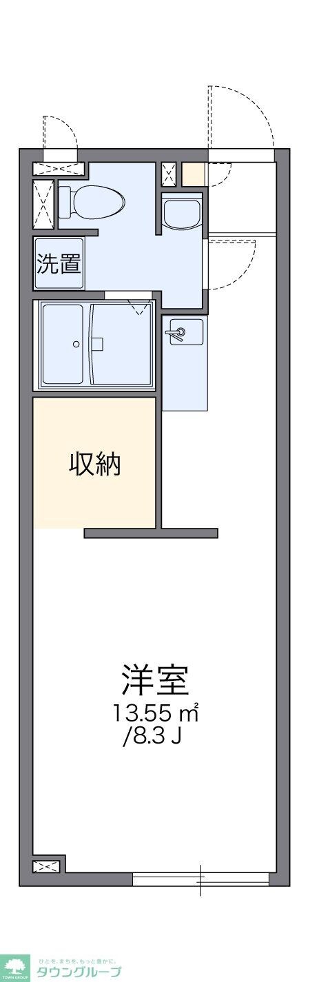 アルクリパリーザ Tの物件間取画像