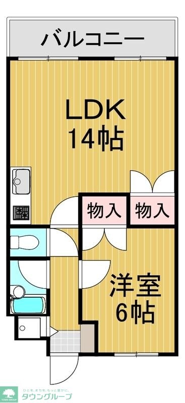 サンライズ3の物件間取画像