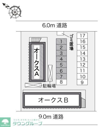レオパレスオークス Aの物件内観写真