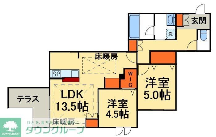 プレミアメゾンの物件間取画像