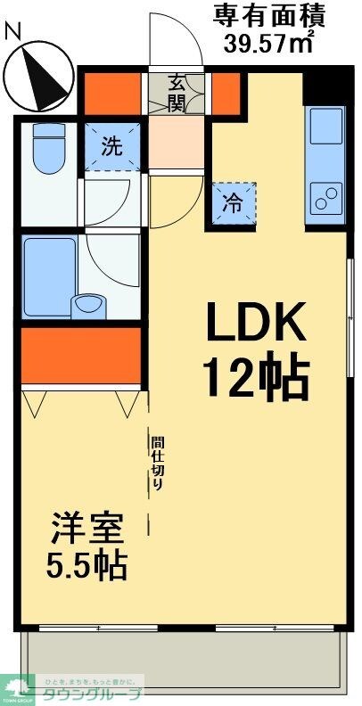 T’s Garden行徳の物件間取画像