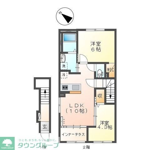 リオグランデ早稲田IIIの物件間取画像