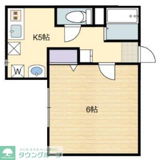 カシータ松戸の物件間取画像