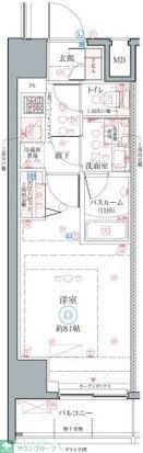 CREVISTAお花茶屋の物件間取画像