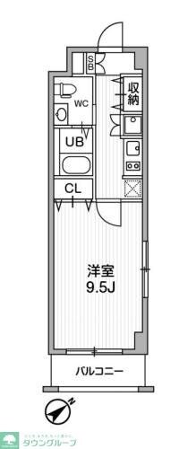 市川妙典レジデンスの物件間取画像