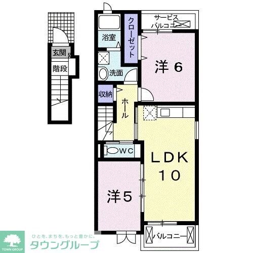 サンライズIの物件間取画像