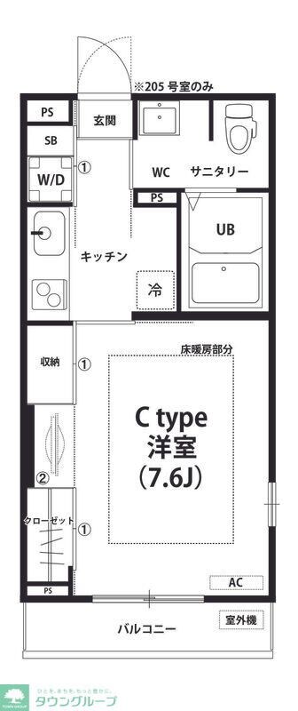 リブリ・滝台の物件間取画像