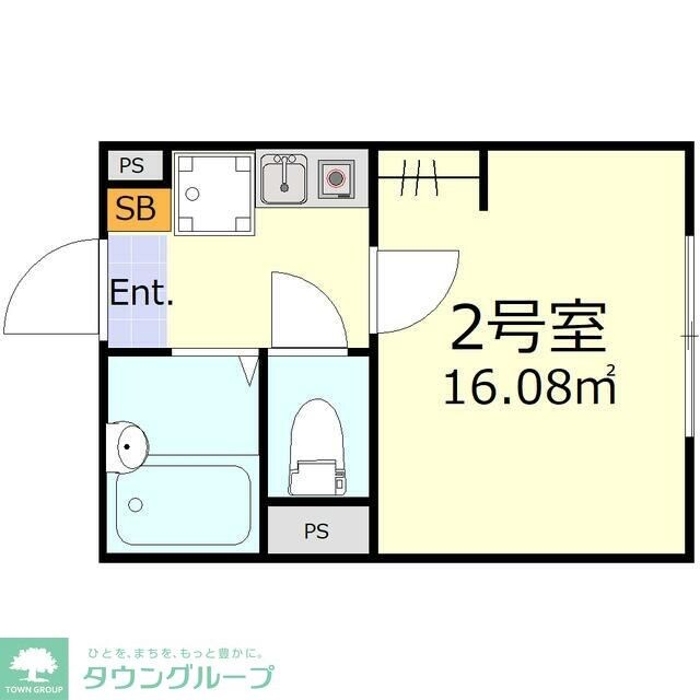 コンフォール新小岩の物件間取画像