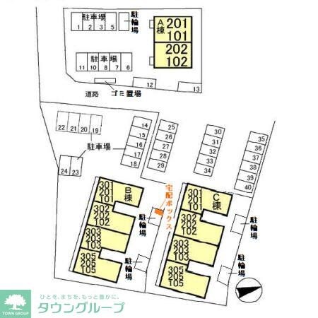 ラフォーレ上ノ台 Cの物件内観写真