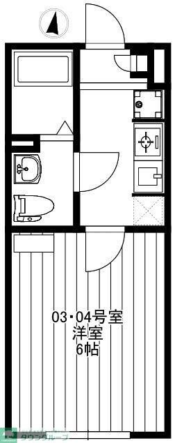 ルミノソ柴又の物件間取画像