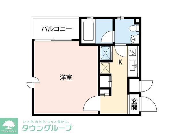 レジデンス宝の物件間取画像