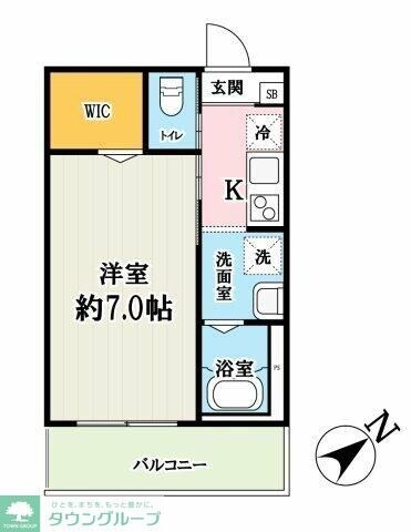 (仮称)キャメル柏の葉キャンパス7Bの物件間取画像