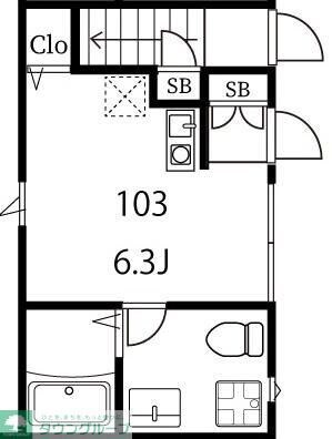 Platanus Courtの物件間取画像