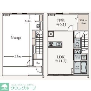 Inframince Edgeの物件間取画像