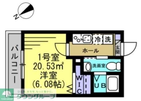 rapa堀切菖蒲園の物件間取画像