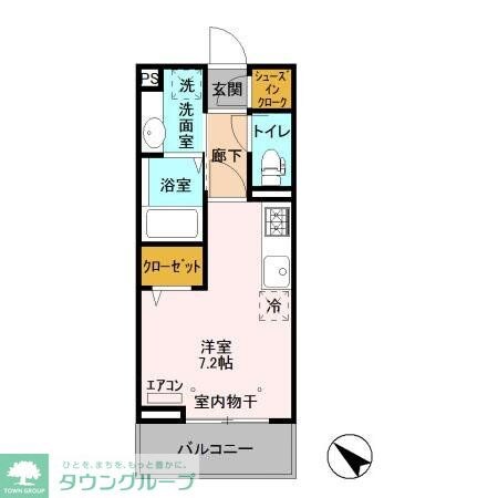 グレース八幡の物件間取画像