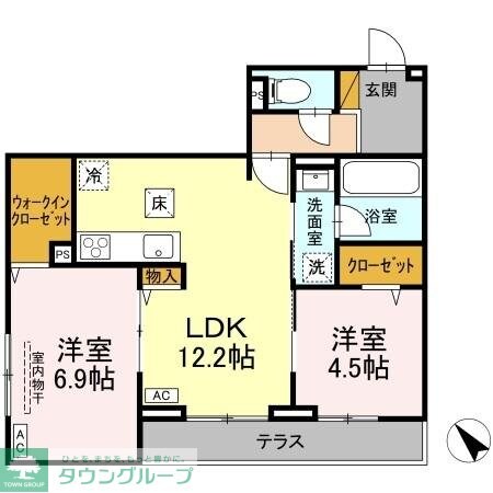 セレミュウの物件間取画像