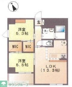 フリーダムファンの物件間取画像