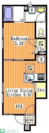 ヴォールfの物件間取画像