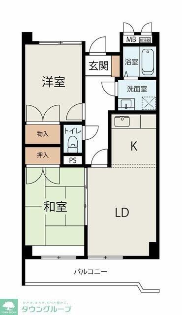 ポルシェ柏の物件間取画像