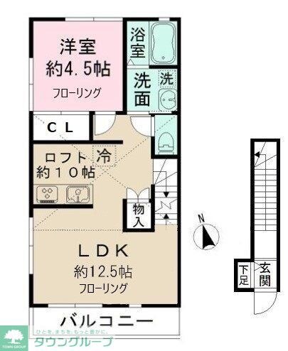 アルバ・トレ柏の物件間取画像