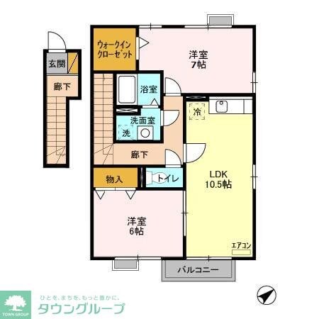 シャルマンおおたかの森の物件間取画像
