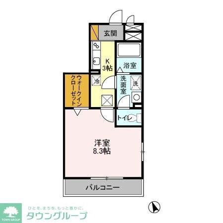 コンフォール.Kの物件間取画像