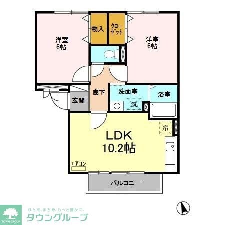 ハイライズ 壱番館の物件間取画像