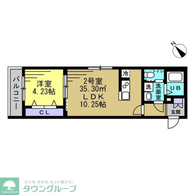 RIZE柏たなかIIIの物件間取画像