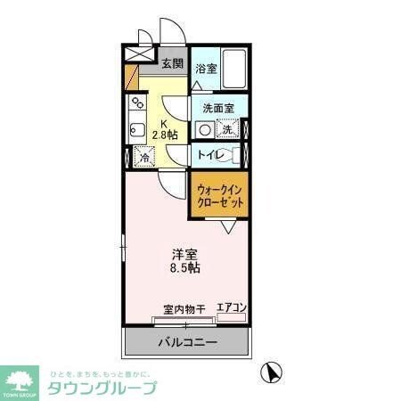 コンフォール.Kの物件間取画像