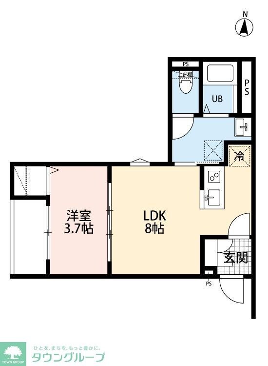 Bearwood Lakes市川大野の物件間取画像