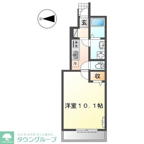 セントラル レジデンスの物件間取画像