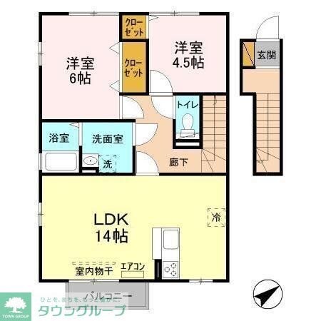 フェルミエの物件間取画像